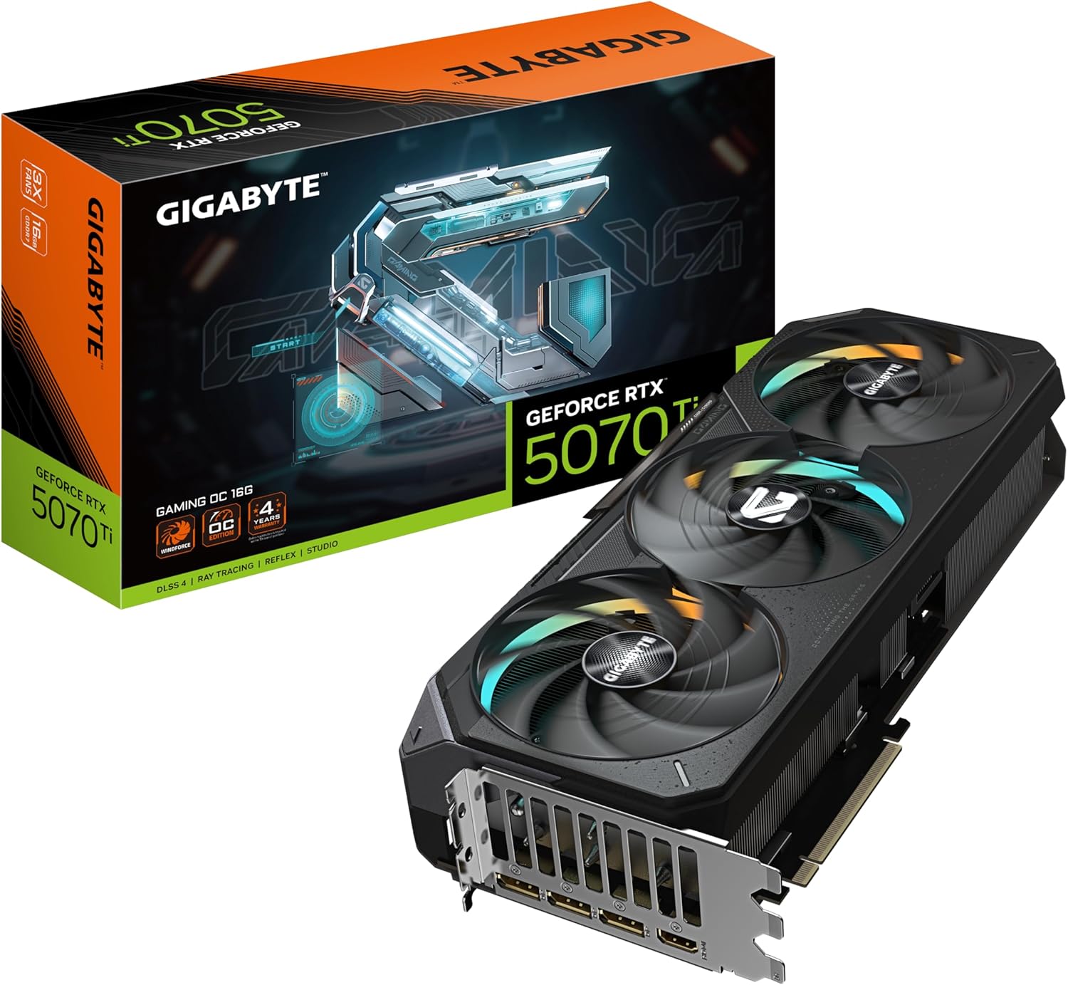 GIGABYTE NVIDIA Geforce RTX5070Ti 搭載 グラフィックボード GDDR7 16GB ギガバイト 【国内正規代理店品】GV-N507TGAMING OC-16GD