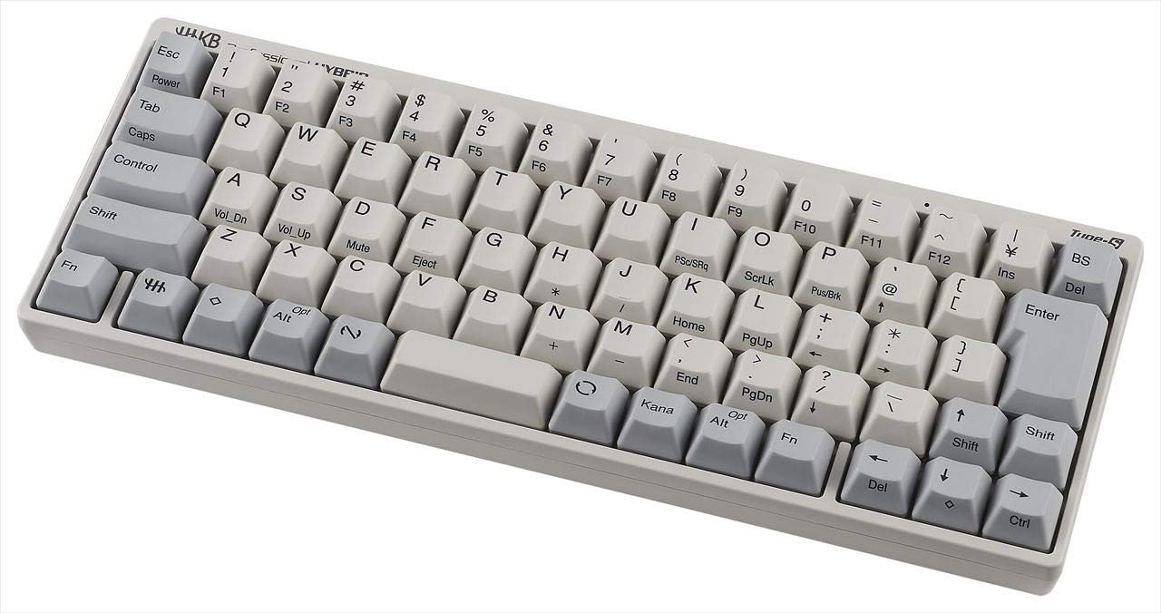 PFU キーボード HHKB Professional HYBRID Type-S 日本語配列／白