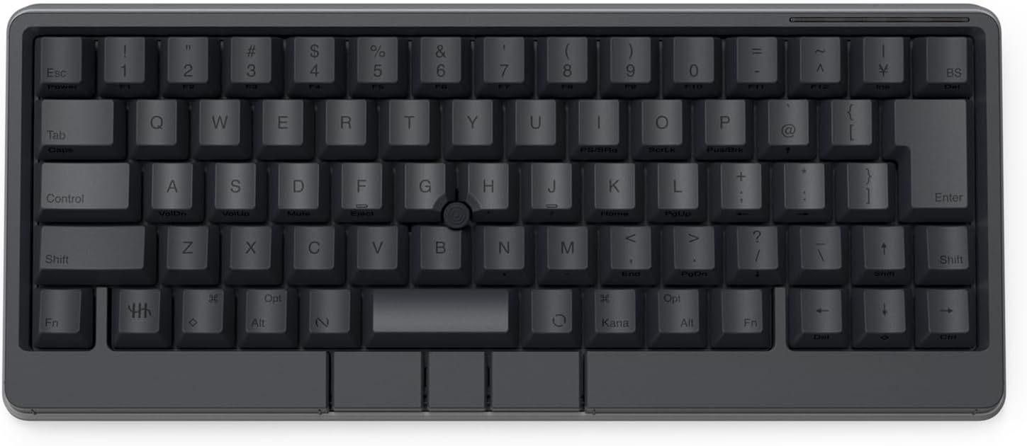 PFU キーボード HHKB Studio 日本語配列／墨（ポインティングスティック メカニカルキーボード）