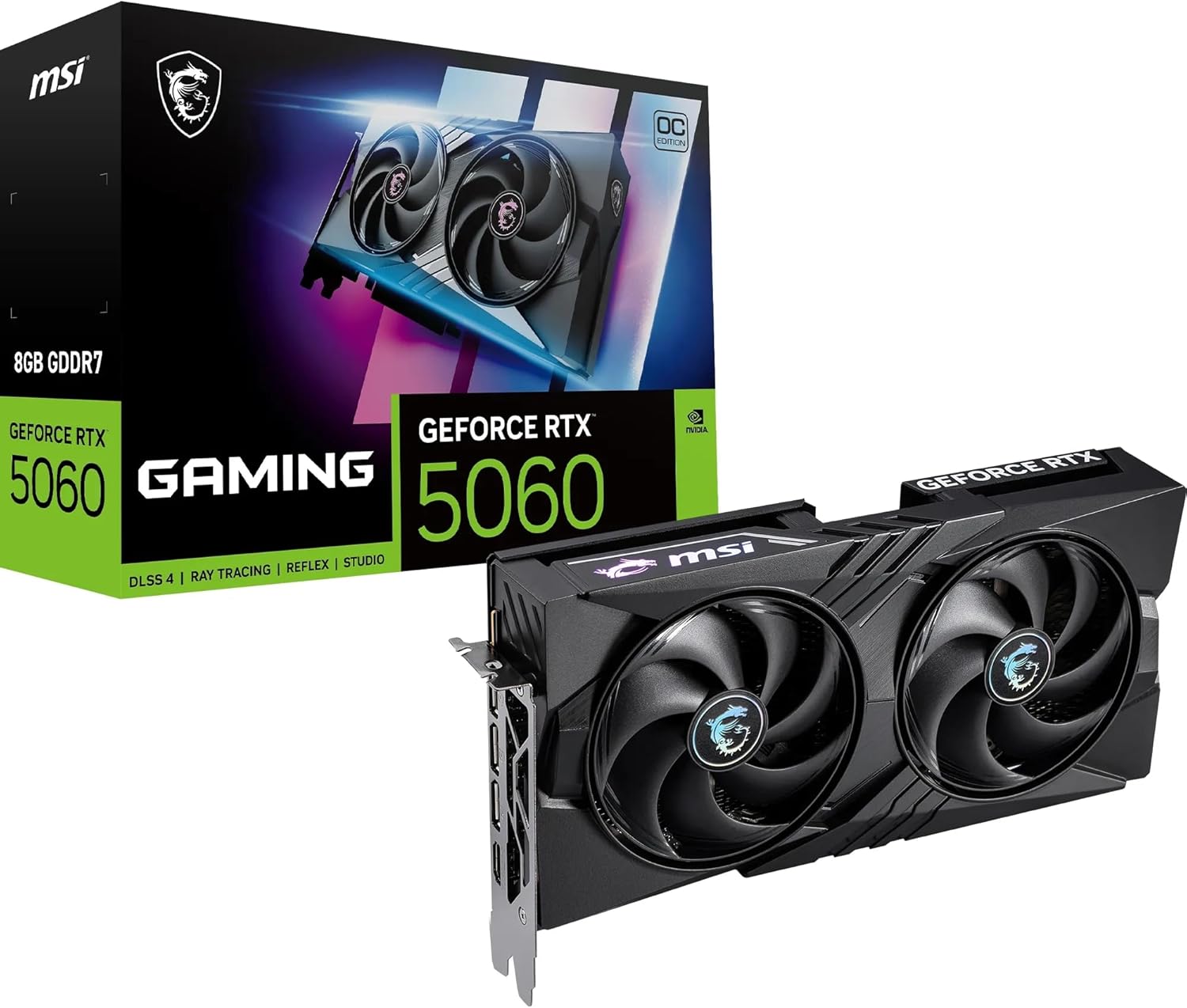 MSI GeForce RTX 5060 8G GAMING OC グラフィックスボード VD9202